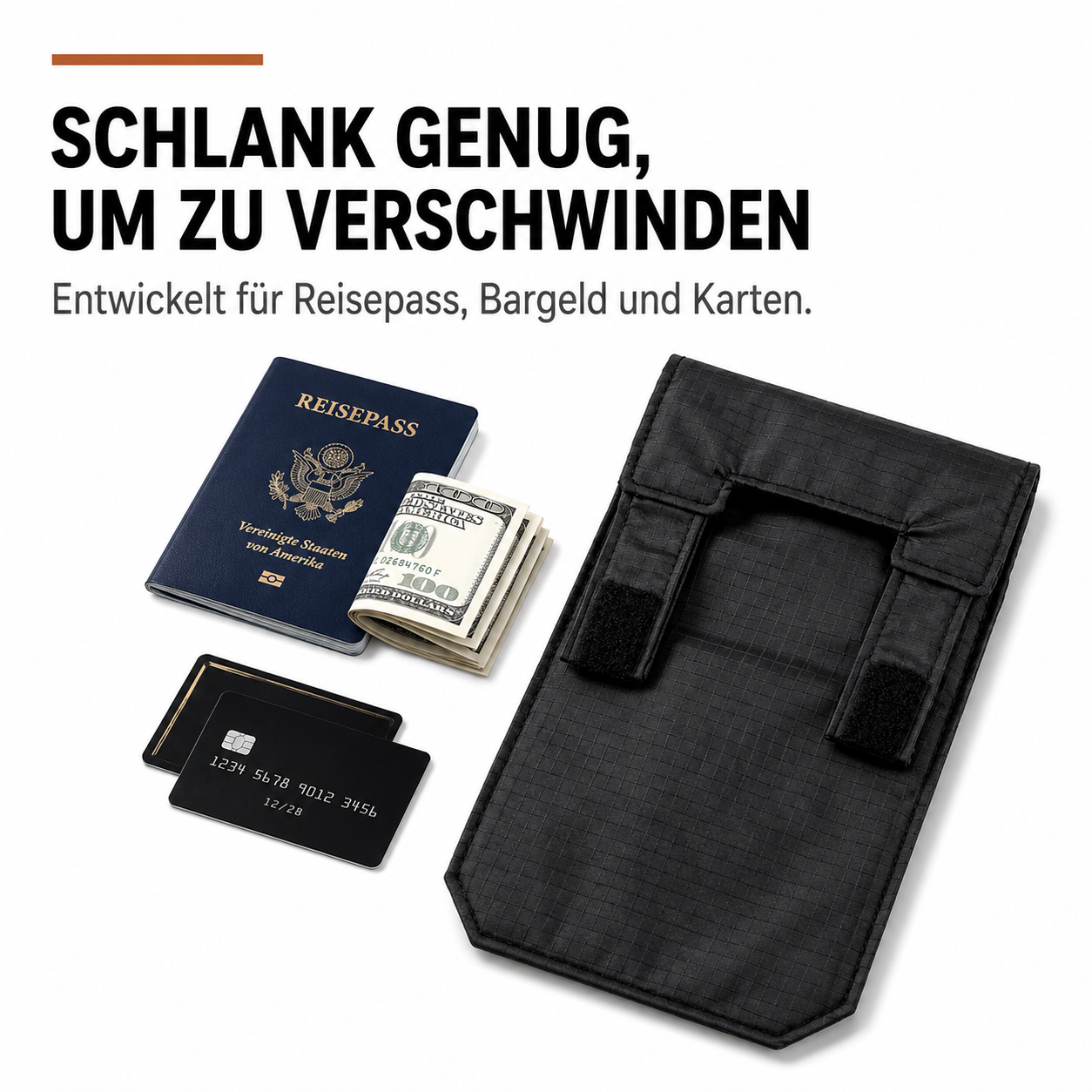Geheime Gürteltasche